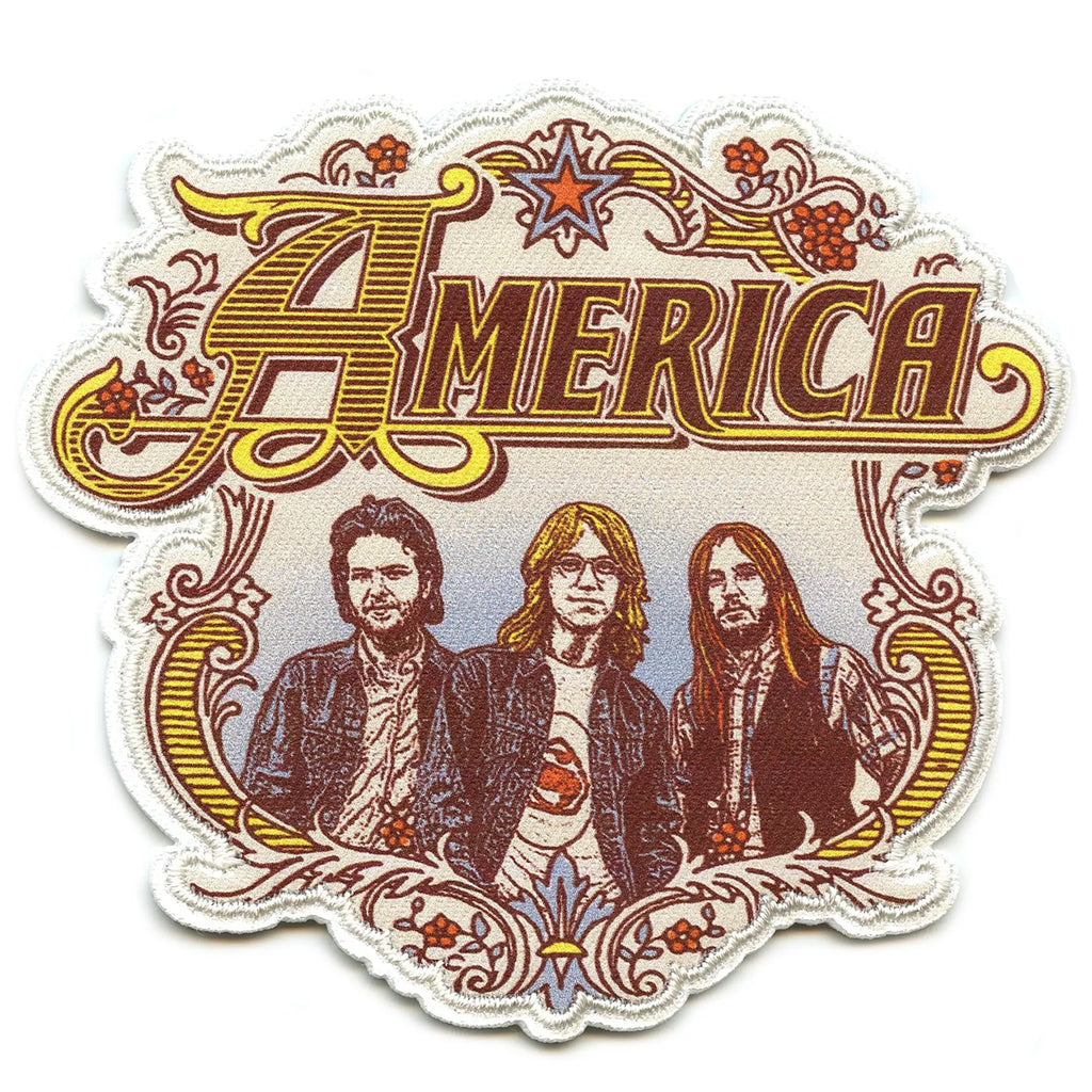 America Emblem Patch Western Atmosphere Music Embroidered Iron-On