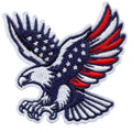 American Bald Eagle Patch Animal Country Mascot Embroidered Iron On