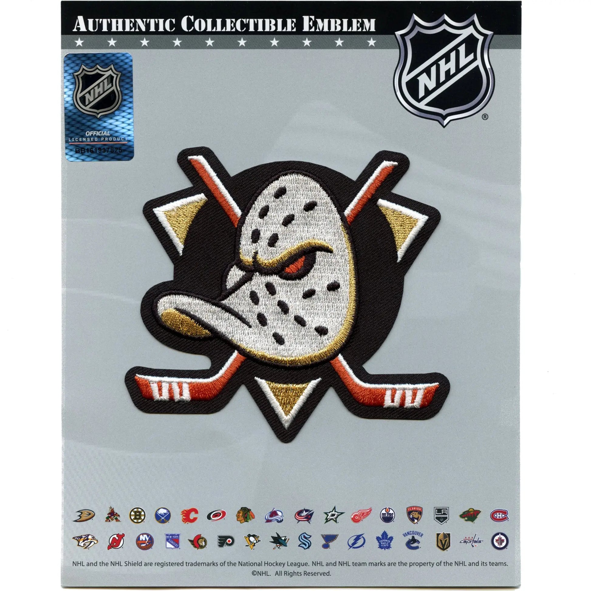 Anaheim Ducks Primary Team NHL Logo Patch (2024)