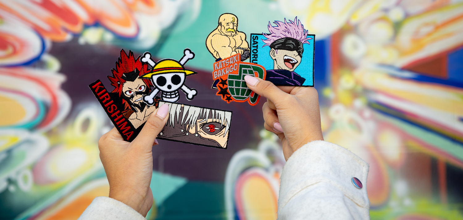 Anime Patches 1000 s Of Embroidered Iron On Anime Patch Shop