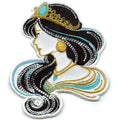Arabian Dessert Princess Patch Spirited Royalty Embroidered Iron On