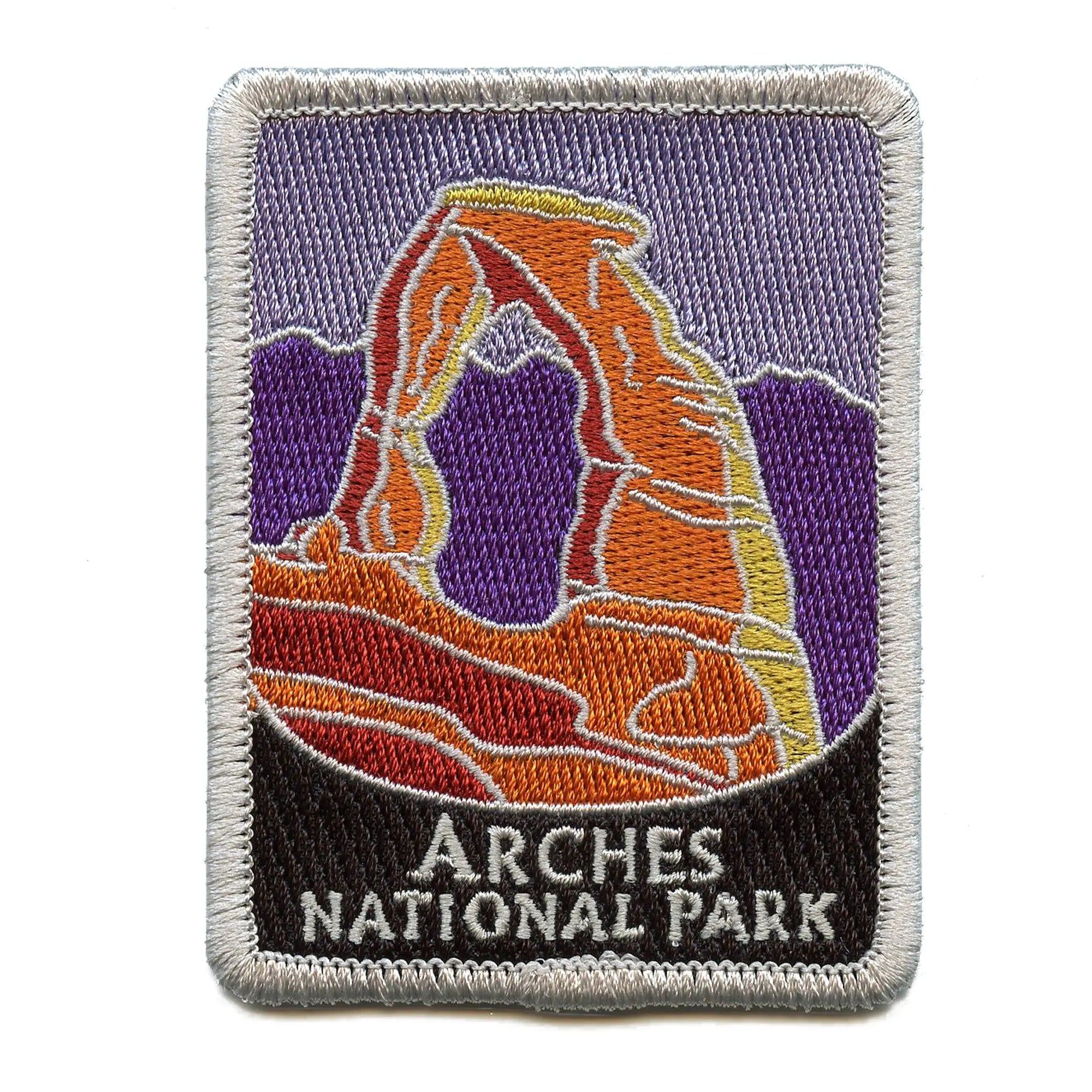 Arches National Park Patch Historical Site Embroidered Iron On