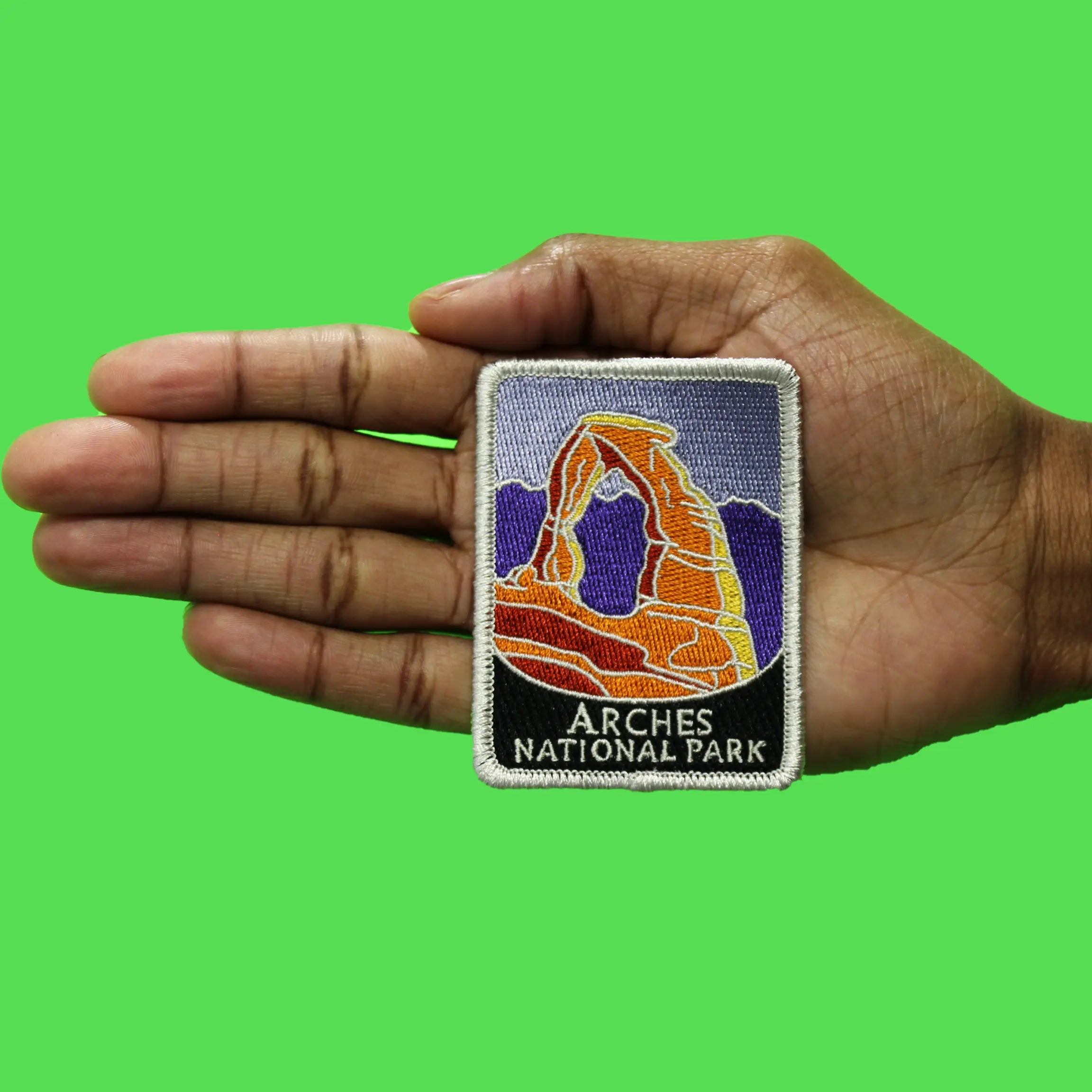 Arches National Park Patch Historical Site Embroidered Iron On