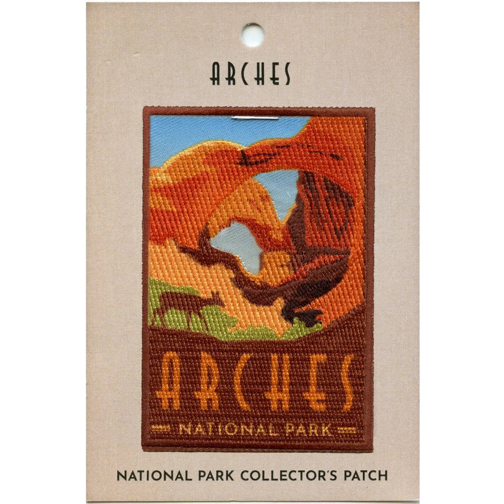 Arches Trailblazer Patch National Park Collectable Sublimated Iron-On