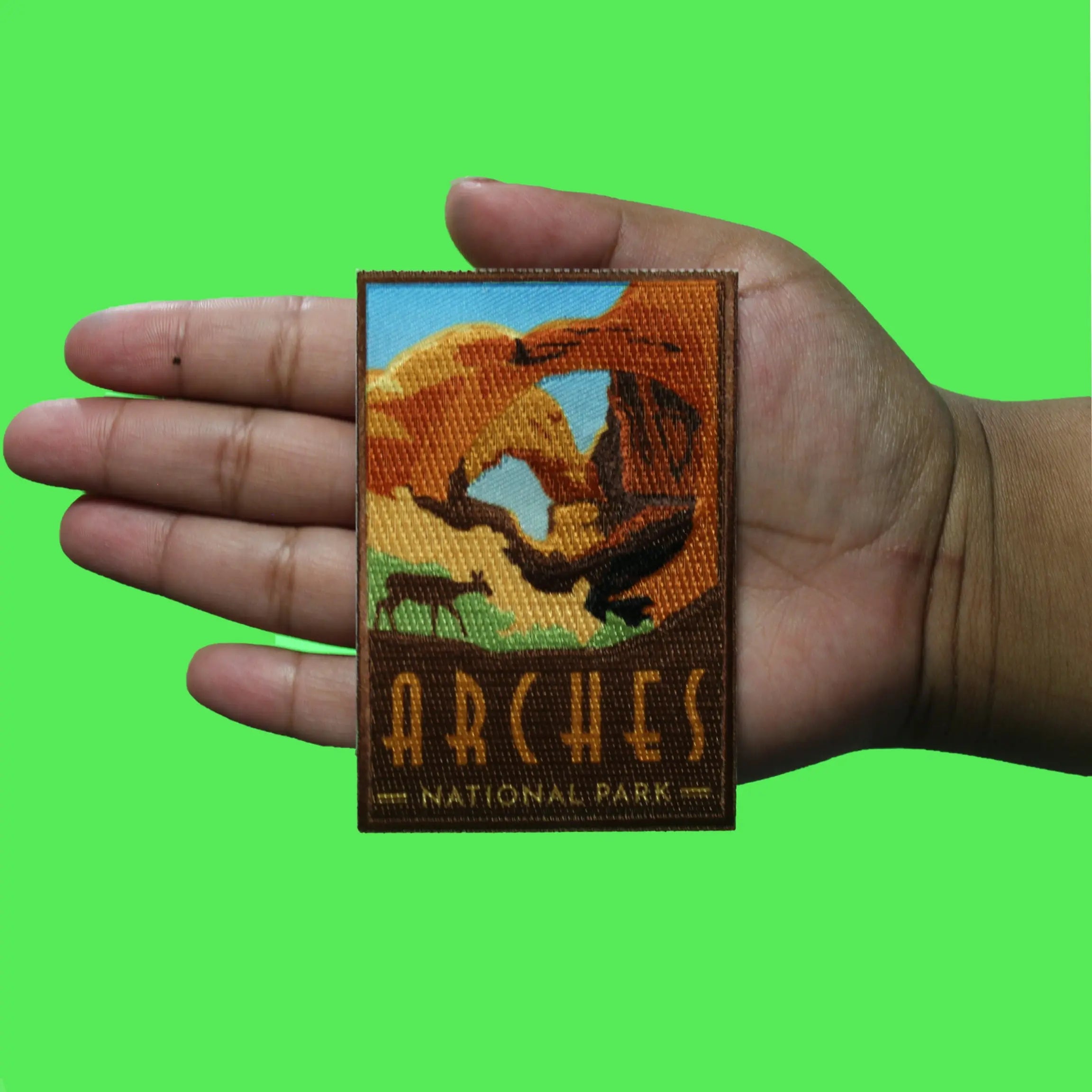 Arches Trailblazer Patch National Park Collectable Sublimated Iron-On