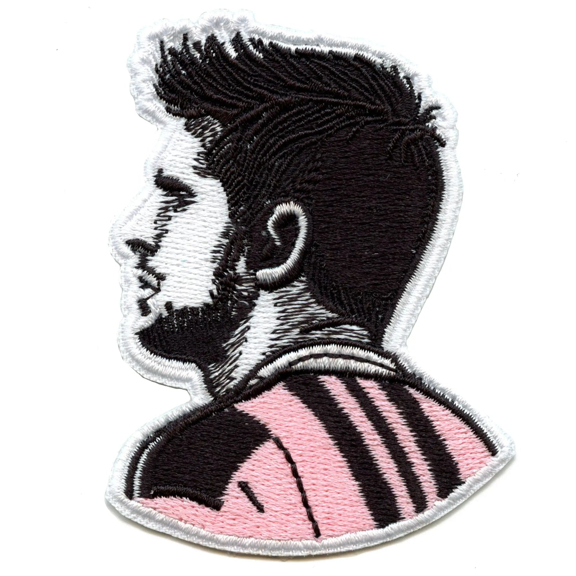 Argentinean Miami Player Patch Soccer Head Portrait #10 Embroidered Ir ...