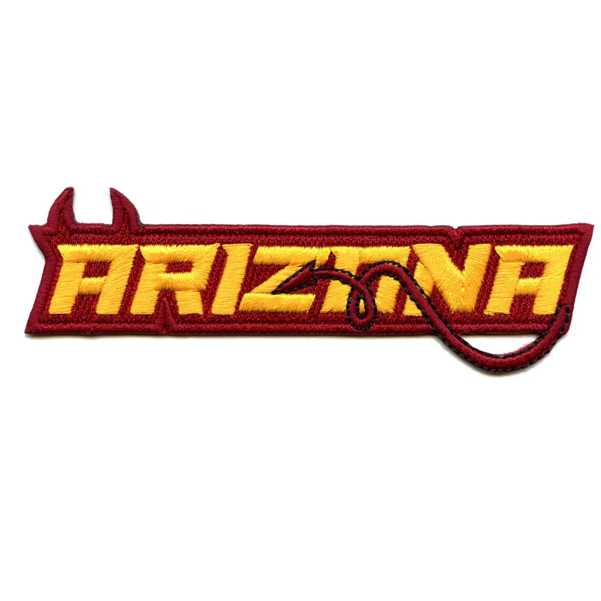 Arizona Horned Tail Patch Football College Team Embroidered Iron On