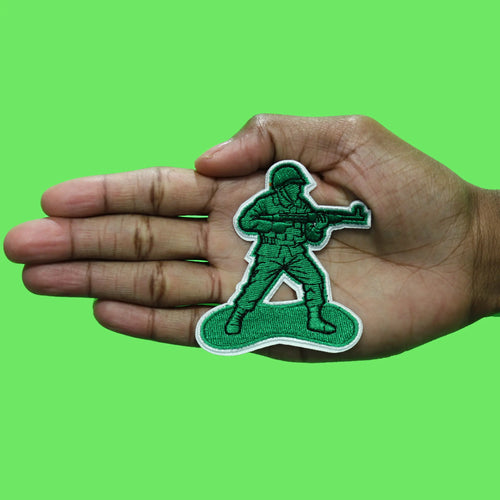 Army Toy Soldier Patch Classic Cartoon Movie Embroidered Iron on