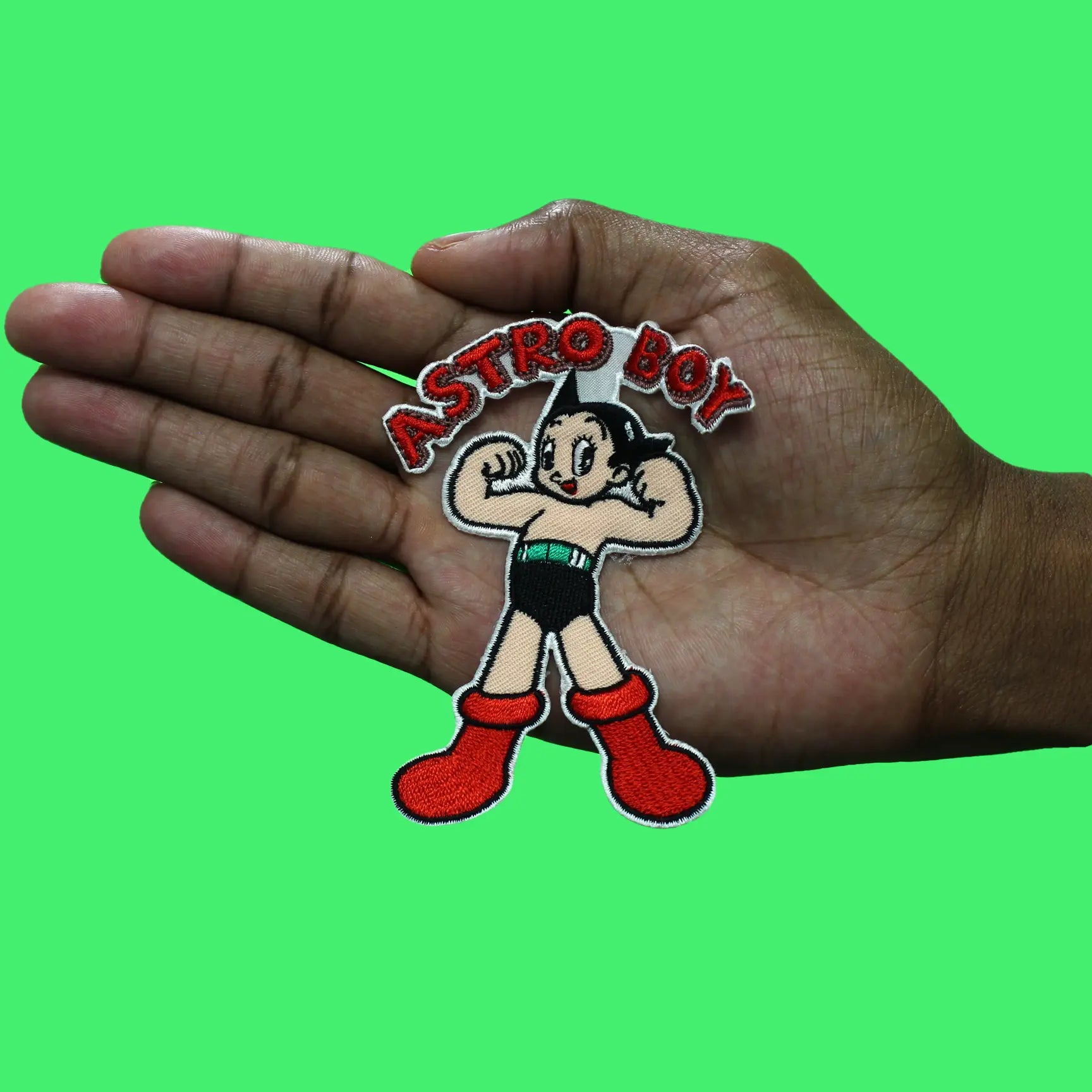 Astro Boy Movie Patch A Flex Pose Embroidered Iron On