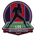 Stand On Business Patch Houston Football Team Embroidered Iron On