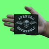 Avenged Sevenfold Death Bat Patch Music Skull Woven Iron On