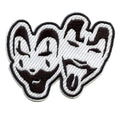 Clown Face Rappers Patch Hip Hop Music Embroidered Iron On
