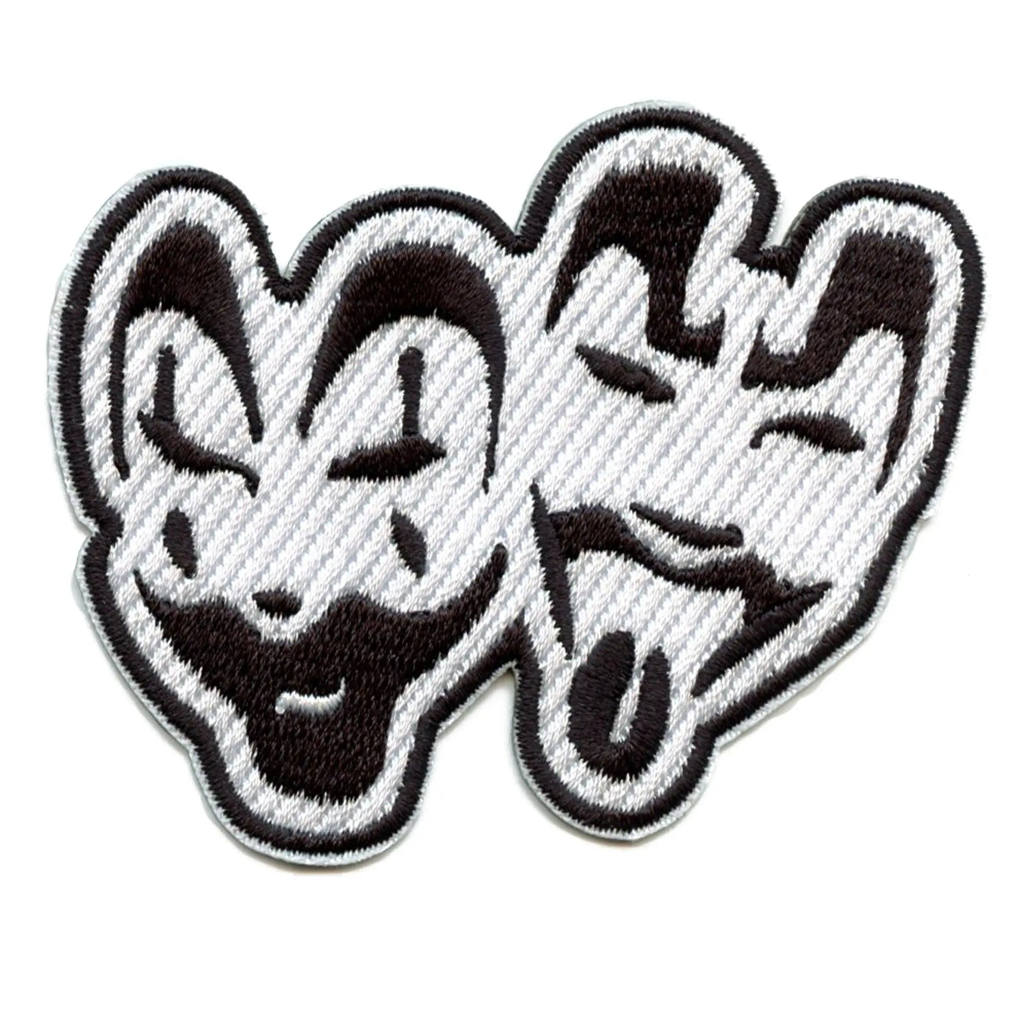Clown Face Rappers Patch Hip Hop Music Embroidered Iron On