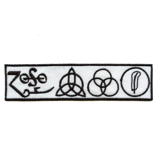 Classic Rock Band Patch Classic Members Logos Embroidered Iron On