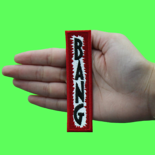 Bang Banner R&B Patch Queen B Music Embroidered Iron On