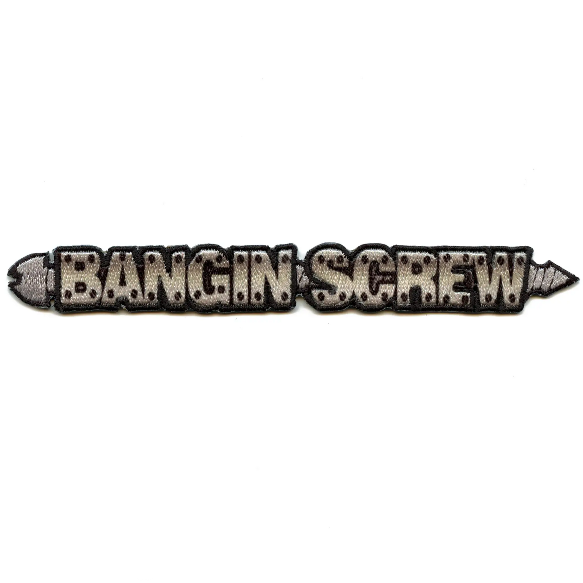 Bangin Screw Tool Patch Houston Screwston Beat Embroidered Iron On