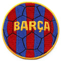 Barcelona Soccer Ball Patch Spain Soccer Pride Embroidered Iron On