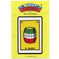 El Barril 9 Patch Mexican Loteria Card Sublimated Embroidery Iron On