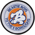 Beastie Boys Logo Patch To The 5 Boroughs Embroidered Iron On