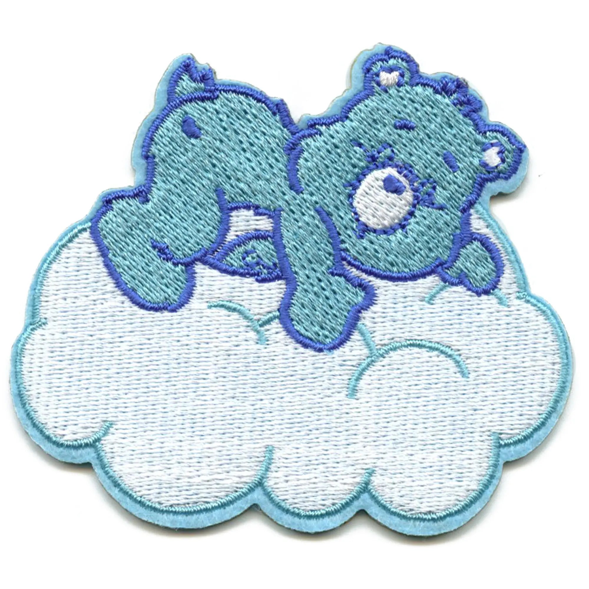 Bedtime Care Bear Patch Rainbow Kids Cartoon Embroidered Iron On ...