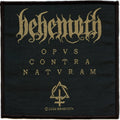 Behemoth Opvs Contra Natvram Album Patch Polish Extreme Metal Woven Sew On