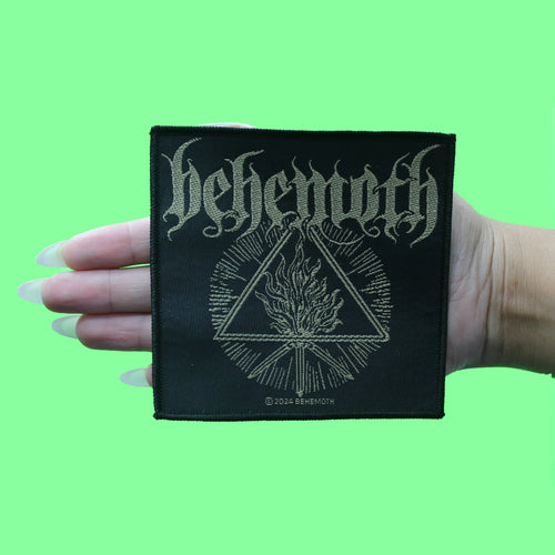 Behemoth Band Album Cover Patch Polish Extreme Metal Woven Sew On