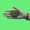 Beverly Hills Street Sign Patch Travel California Embroidered Iron On