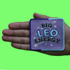 Big Leo Energy Patch Constellation Zodiac Box Embroidered Iron On