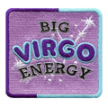 Big Virgo Energy Patch Constellation Zodiac Box Embroidered Iron On
