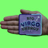 Big Virgo Energy Patch Constellation Zodiac Box Embroidered Iron On