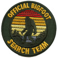 Bigfoot Search Team Patch Legend Creature Forest Embroidered Iron On