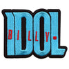 Billy Idol Logo Patch Punk Rock Icon Embroidered Iron On