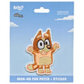 Bingo Cheer Character Patch Bluey Children Cartoon Applique Embroidered Iron-On