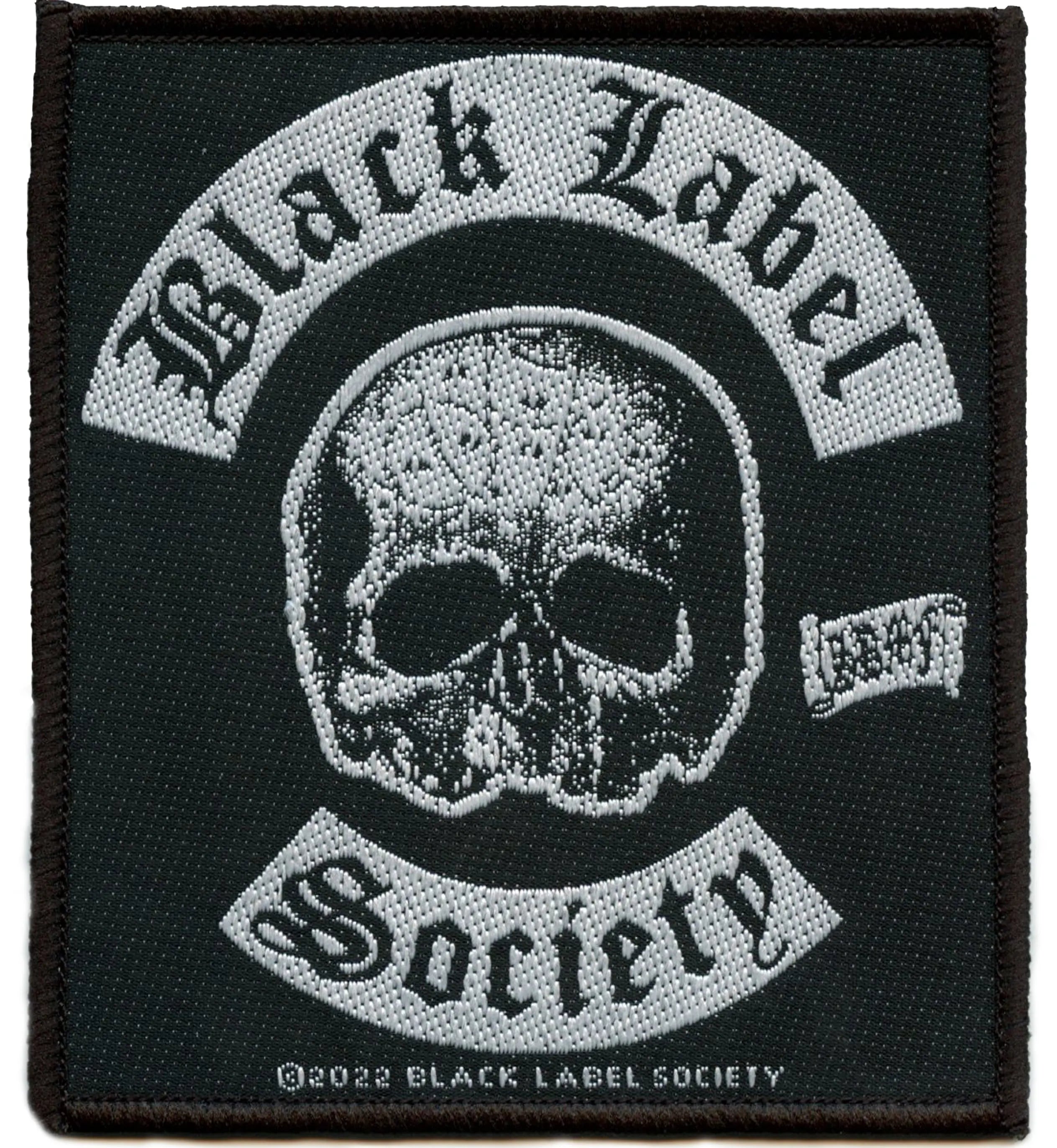 Black Label Society SDMF Patch Heavy Metal Woven Sew On