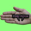 Blackpink Kpop Band Patch Pink Venom Song Embroidered Iron On