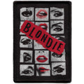 Blondie Eyes & Lips Patch New Wave Band Sublimated Embroidered Iron On