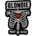 Blondie Heart Of Glass Patch Music Rock Group Embroidered Iron On