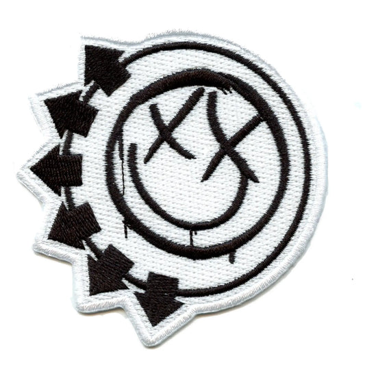 Patch Blink 182 Punk Six-Arrow Alternative Smile Brodé Thermocollant