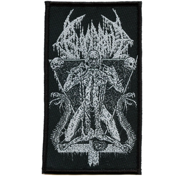 Patch Antéchrist Morbid Bloodbath Rock Style Gothique Tissé Thermocollant