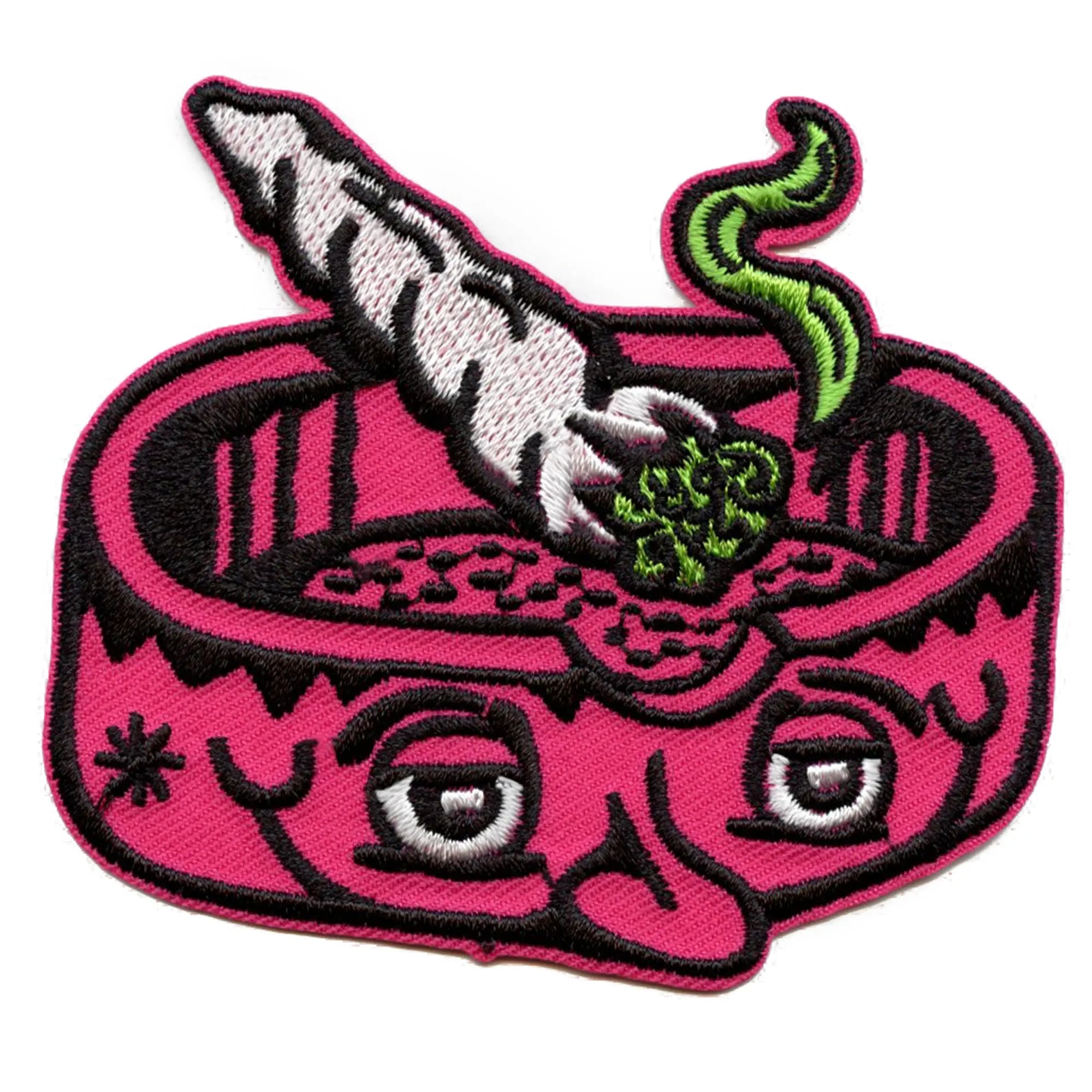 Anthropomorphic Joint Ashtray Patch Trippy Stoner – Patch Collection