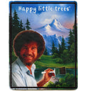 Bob Ross Painting Patch Happy Little Trees Sublimated Iron-On