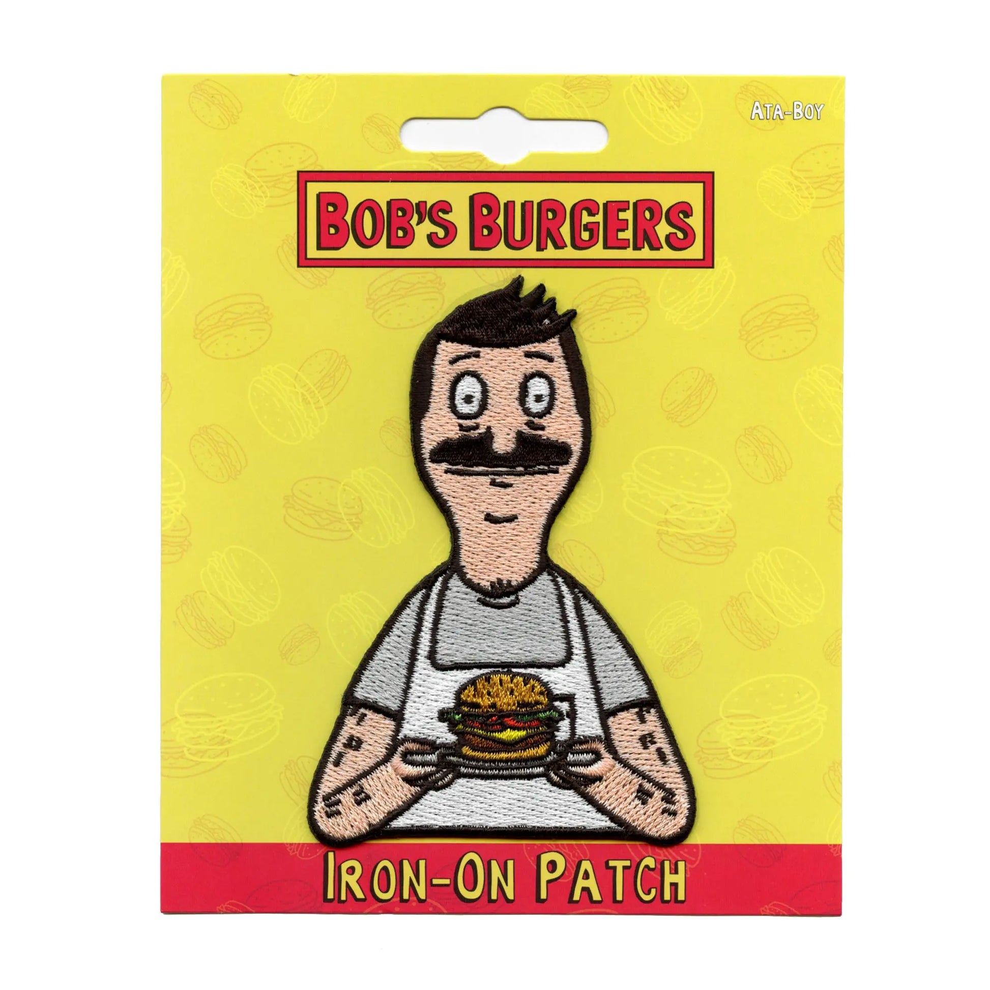 Burger Restaurant TV Show Patch Bob Sitcom Embroidered Iron On