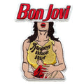 Bon Jovi Girl Patch Slippery When Wet Embroidered Iron On