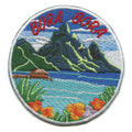 Bora Bora Travel Patch Tourist Souvenir Island Embroidered Iron On