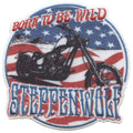 Born To Be Wild Patch Steppenwolf Rock Band Sublimated Embroidered Iron On