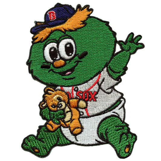 Boston Red Sox Team Baby Mascot 'Wally The Green Monster' Self-Adhesive Patch