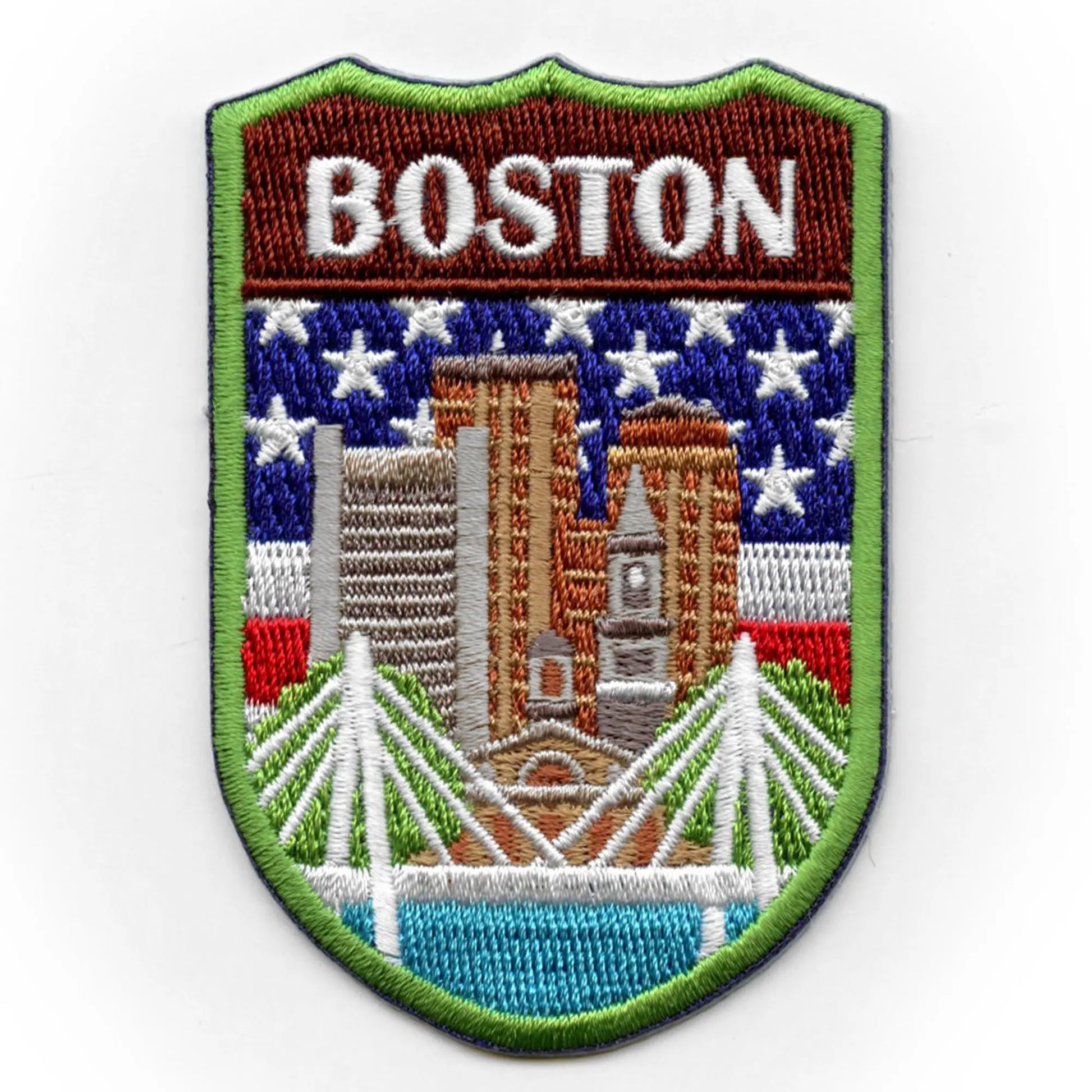 Boston Massachusetts City Tourist Patch World Travel – Patch Collection