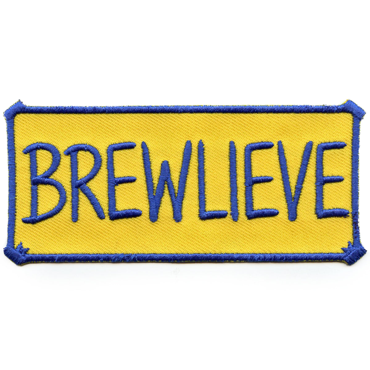 Brewlieve Baseball Fan Patch Milwaukee Sports TV Embroidered Iron On