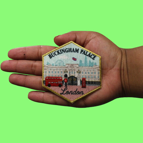 Buckingham Palace London Patch United Kindom Travel Sublimation Iron On