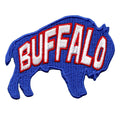 Buffalo Football Mascot Patch Sports Team Embroidered Iron On